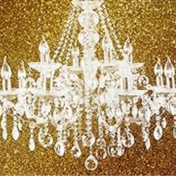 “Swing from the chandelier” fashion glam picture modern girl home decor - Picture 8 of 8